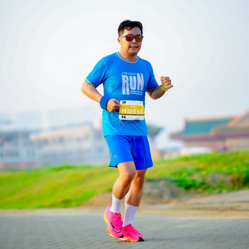 Race photo from YUK TRAVEL RUN