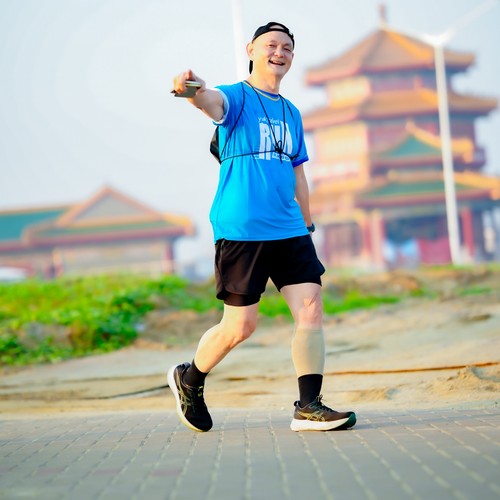 Race photo from YUK TRAVEL RUN