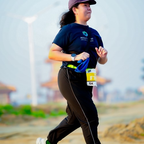 Race photo from YUK TRAVEL RUN