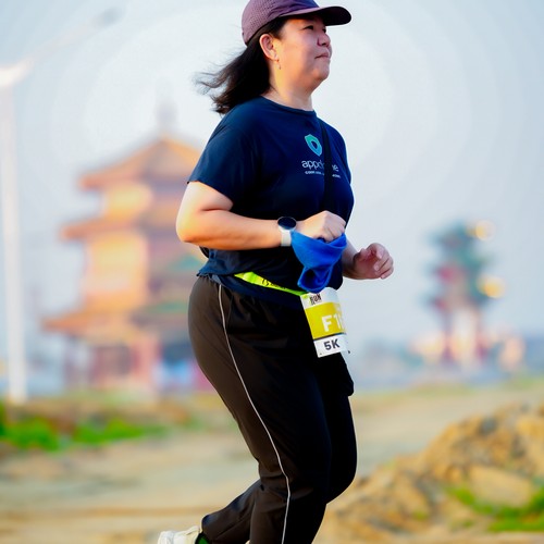 Race photo from YUK TRAVEL RUN