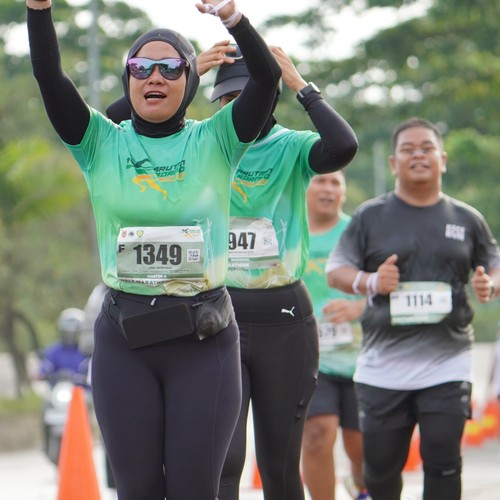 Race photo from ARUTMIN BORNEO RUN 2025