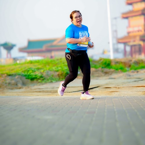 Race photo from YUK TRAVEL RUN
