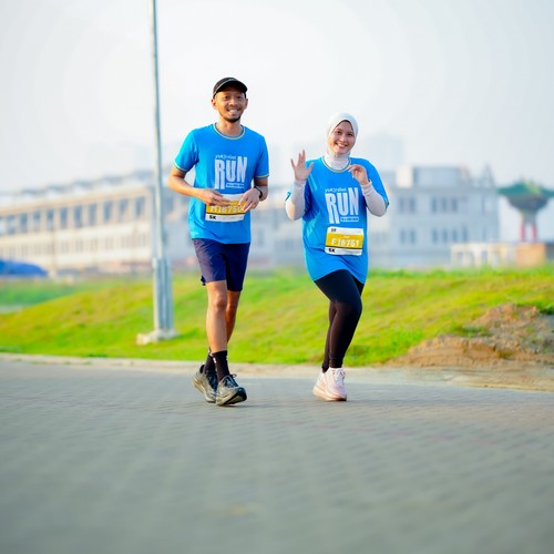Race photo from YUK TRAVEL RUN