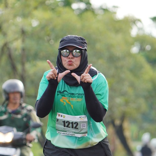 Race photo from ARUTMIN BORNEO RUN 2025