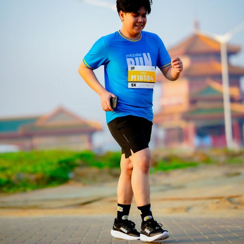 Race photo from YUK TRAVEL RUN
