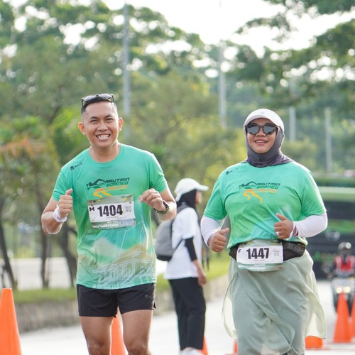 Race photo from ARUTMIN BORNEO RUN 2025
