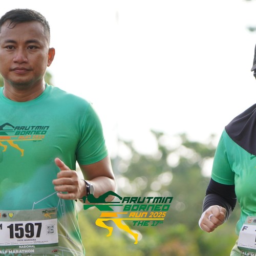 Race photo from ARUTMIN BORNEO RUN 2025