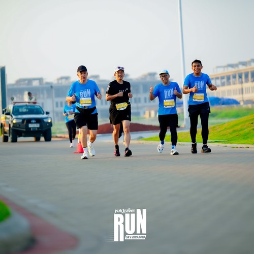 Race photo from YUK TRAVEL RUN