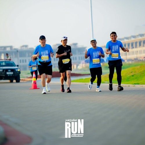 Race photo from YUK TRAVEL RUN