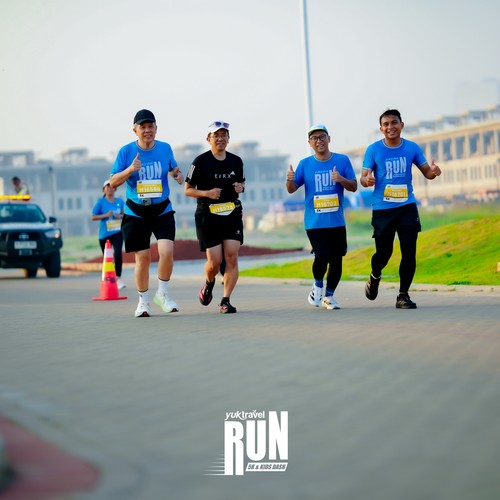 Race photo from YUK TRAVEL RUN