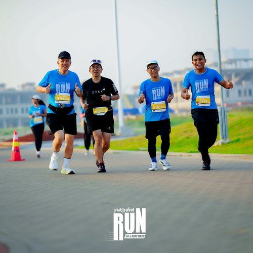 Race photo from YUK TRAVEL RUN