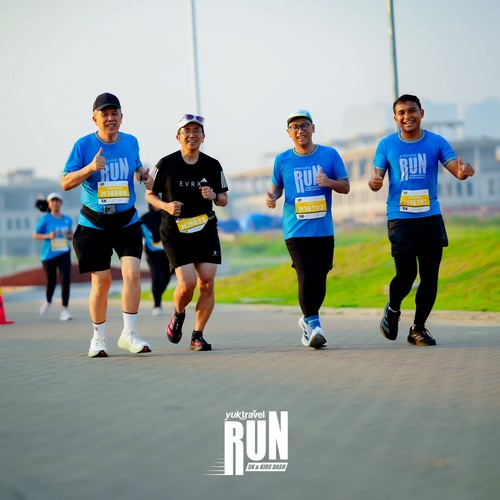 Race photo from YUK TRAVEL RUN