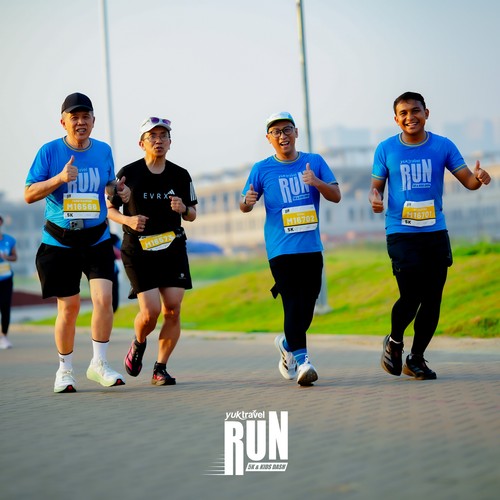 Race photo from YUK TRAVEL RUN