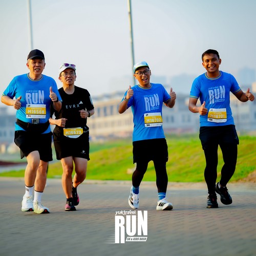 Race photo from YUK TRAVEL RUN