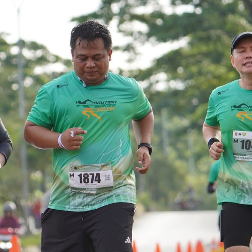 Race photo from ARUTMIN BORNEO RUN 2025