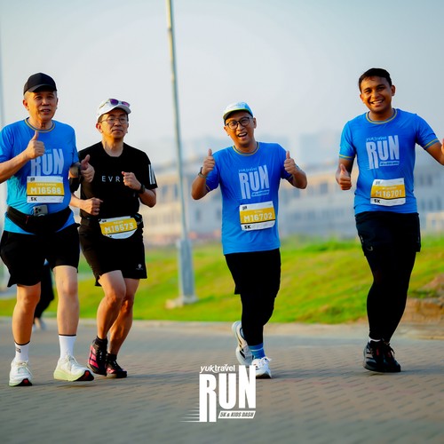Race photo from YUK TRAVEL RUN