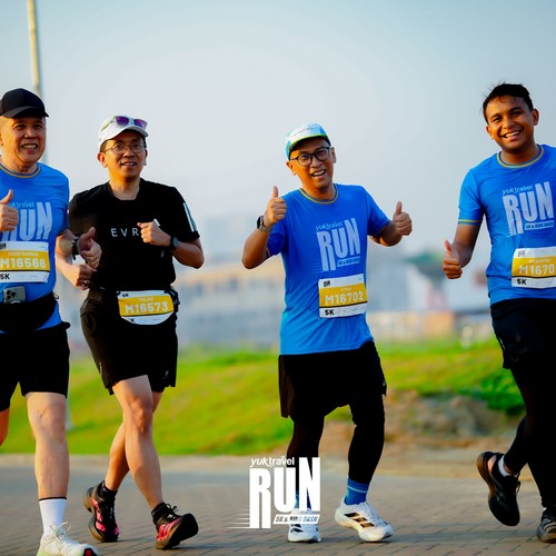 Race photo from YUK TRAVEL RUN