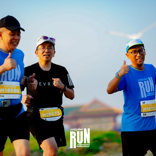 Race photo from YUK TRAVEL RUN