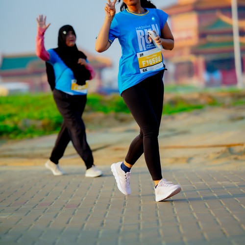 Race photo from YUK TRAVEL RUN
