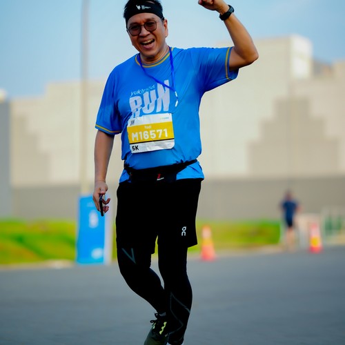Race photo from YUK TRAVEL RUN