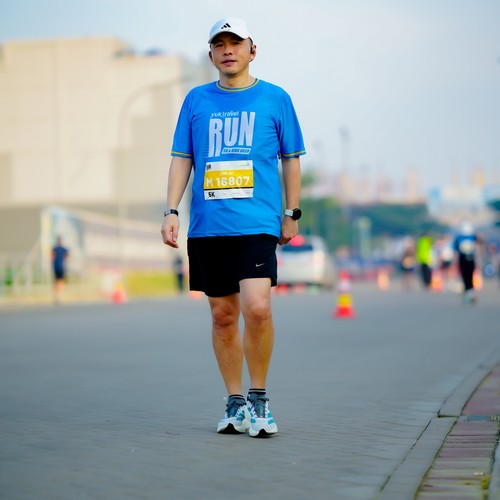 Race photo from YUK TRAVEL RUN