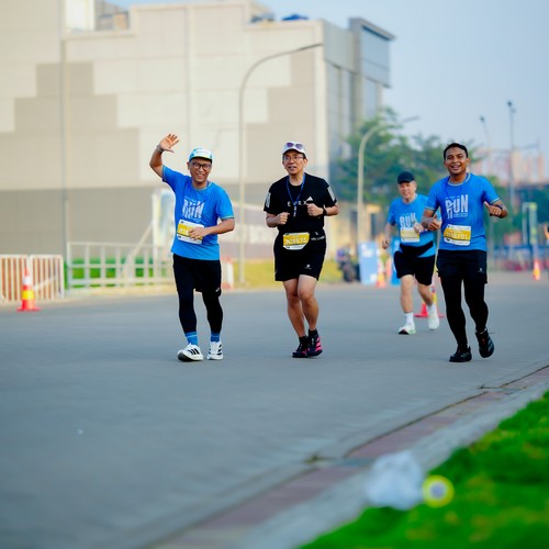 Race photo from YUK TRAVEL RUN