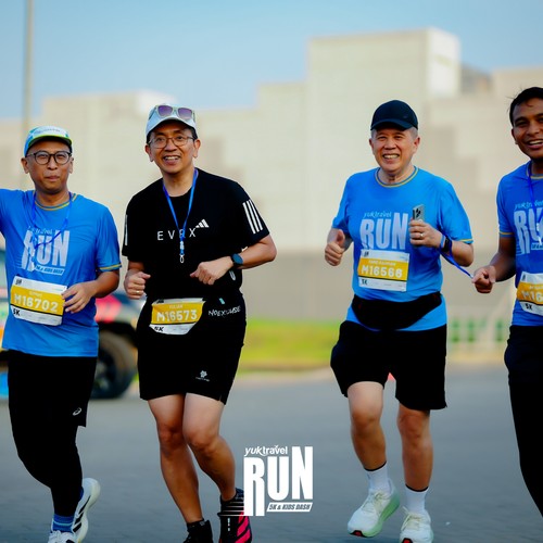 Race photo from YUK TRAVEL RUN