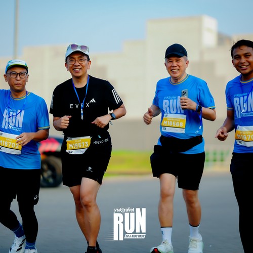 Race photo from YUK TRAVEL RUN
