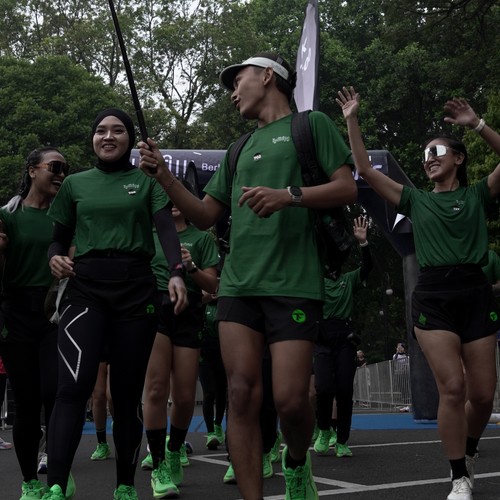 Race photo from Yumaju Berlebarun Besama ASICS