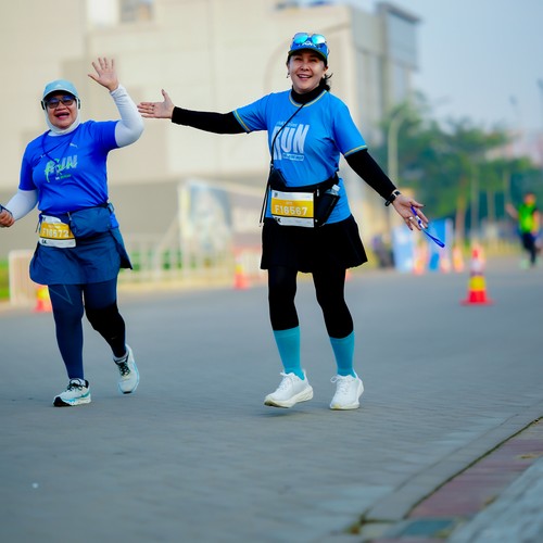 Race photo from YUK TRAVEL RUN
