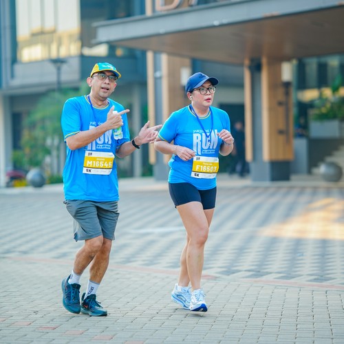 Race photo from YUK TRAVEL RUN