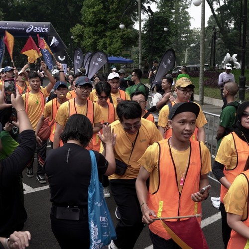 Race photo from Yumaju Berlebarun Besama ASICS