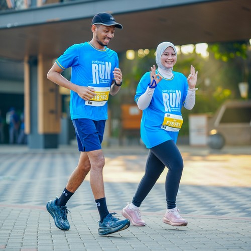 Race photo from YUK TRAVEL RUN