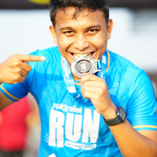 Race photo from YUK TRAVEL RUN