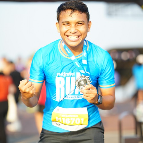 Race photo from YUK TRAVEL RUN