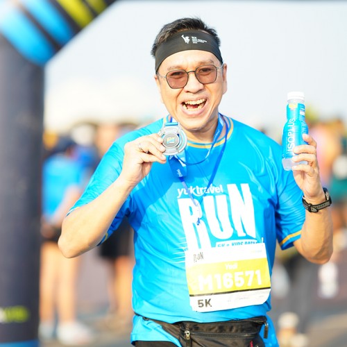 Race photo from YUK TRAVEL RUN