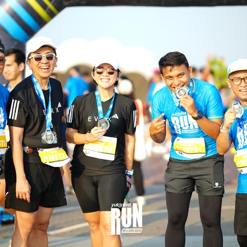 Race photo from YUK TRAVEL RUN