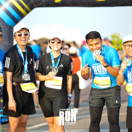 Race photo from YUK TRAVEL RUN
