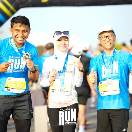 Race photo from YUK TRAVEL RUN