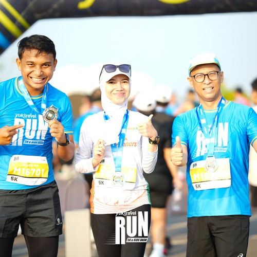 Race photo from YUK TRAVEL RUN