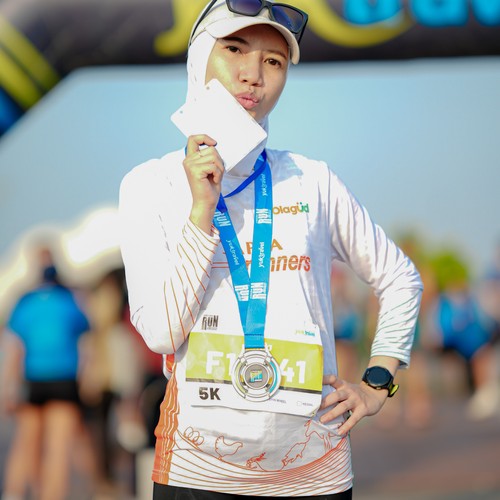 Race photo from YUK TRAVEL RUN