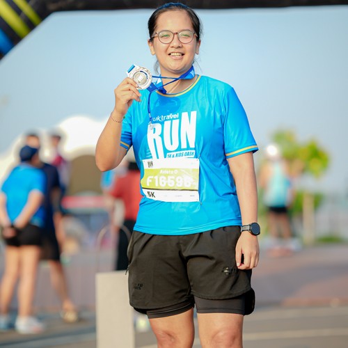 Race photo from YUK TRAVEL RUN