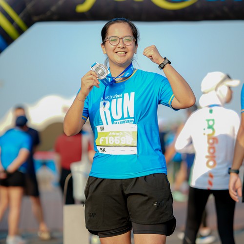 Race photo from YUK TRAVEL RUN