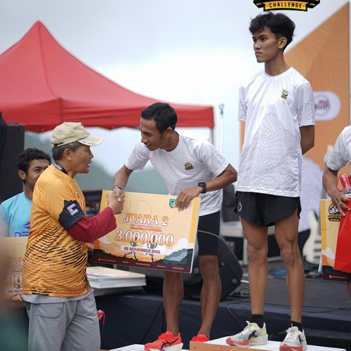 Race photo from KELUD VERTICAL CHALLENGE 2025