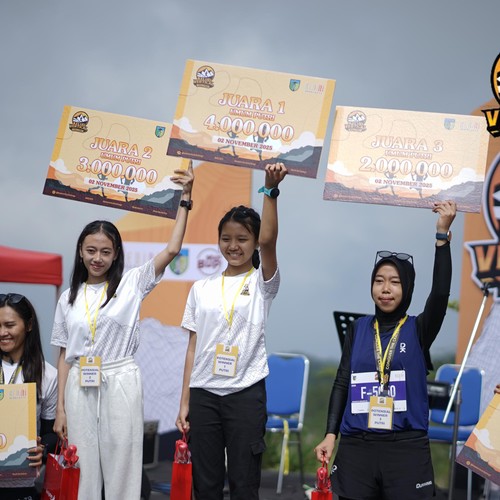 Race photo from KELUD VERTICAL CHALLENGE 2025