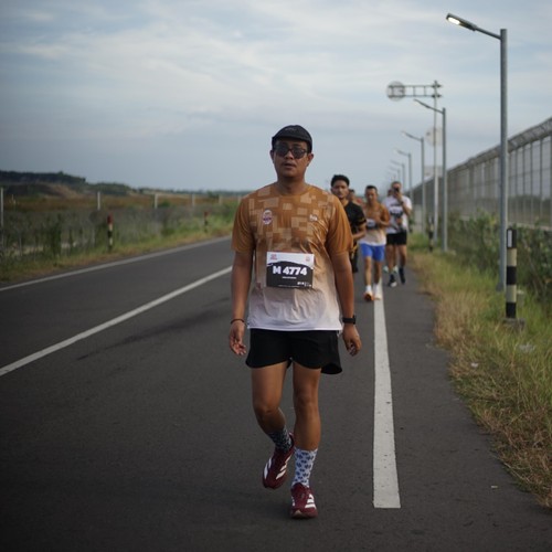 Race photo from KEDIRI HALF MARATHON 2026