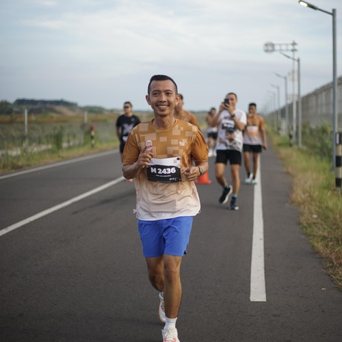 Race photo from KEDIRI HALF MARATHON 2026
