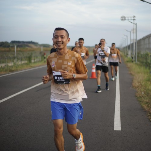Race photo from KEDIRI HALF MARATHON 2026