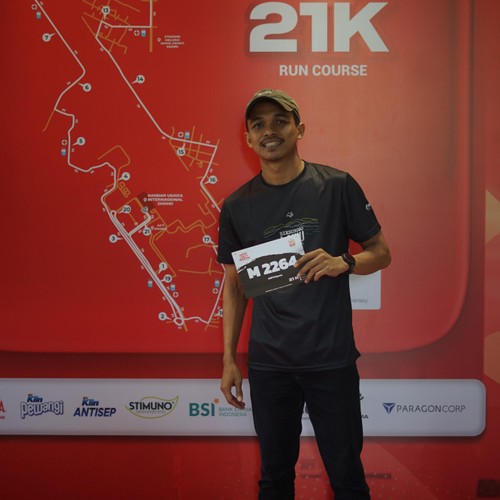 Race photo from KEDIRI HALF MARATHON 2026