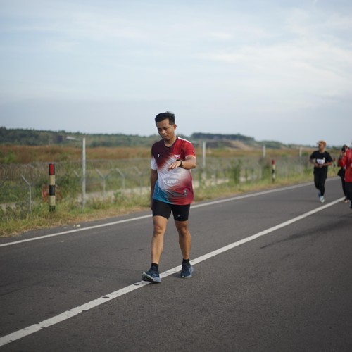 Race photo from KEDIRI HALF MARATHON 2026